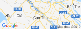 Can Tho map